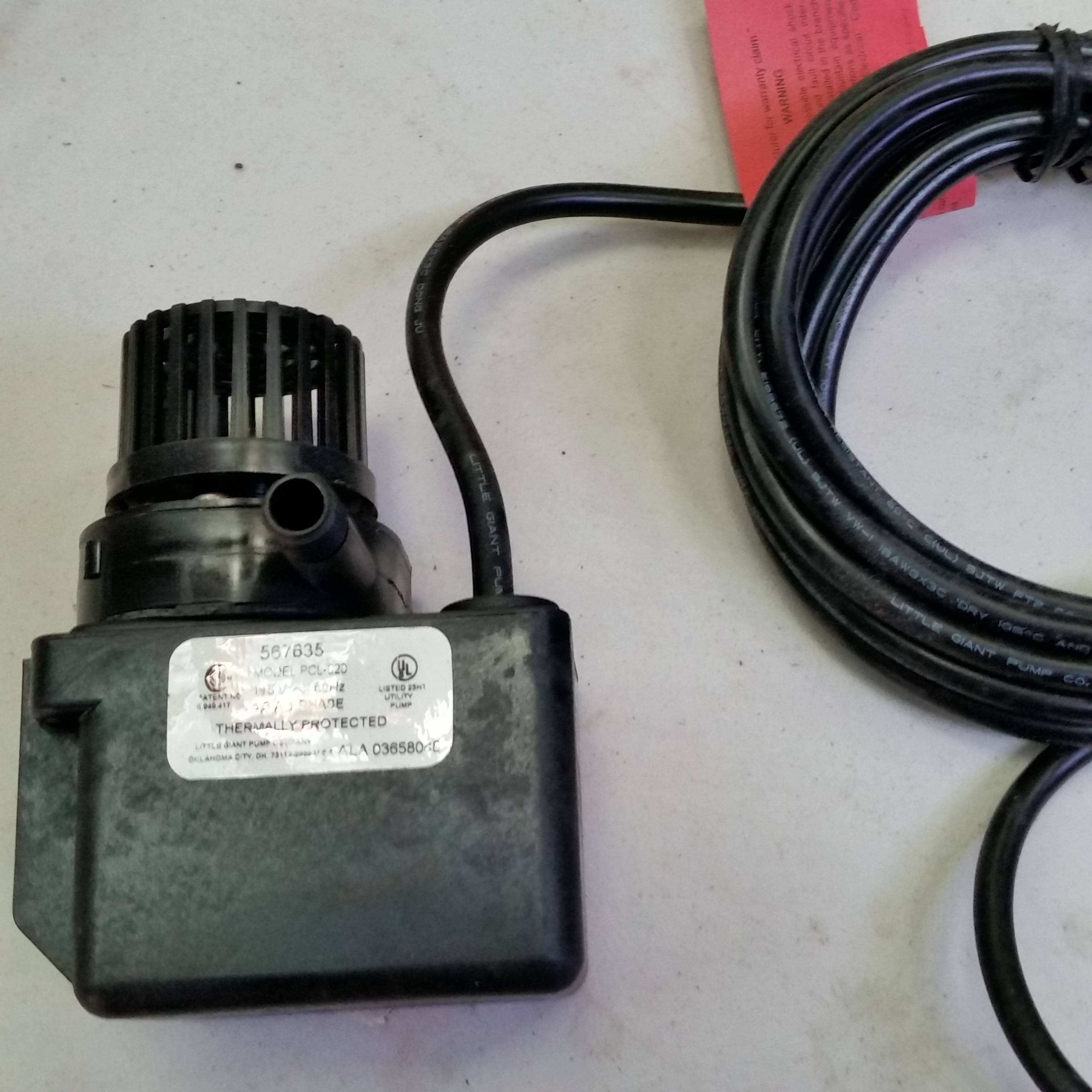 Pump little Giant Pump little Giant