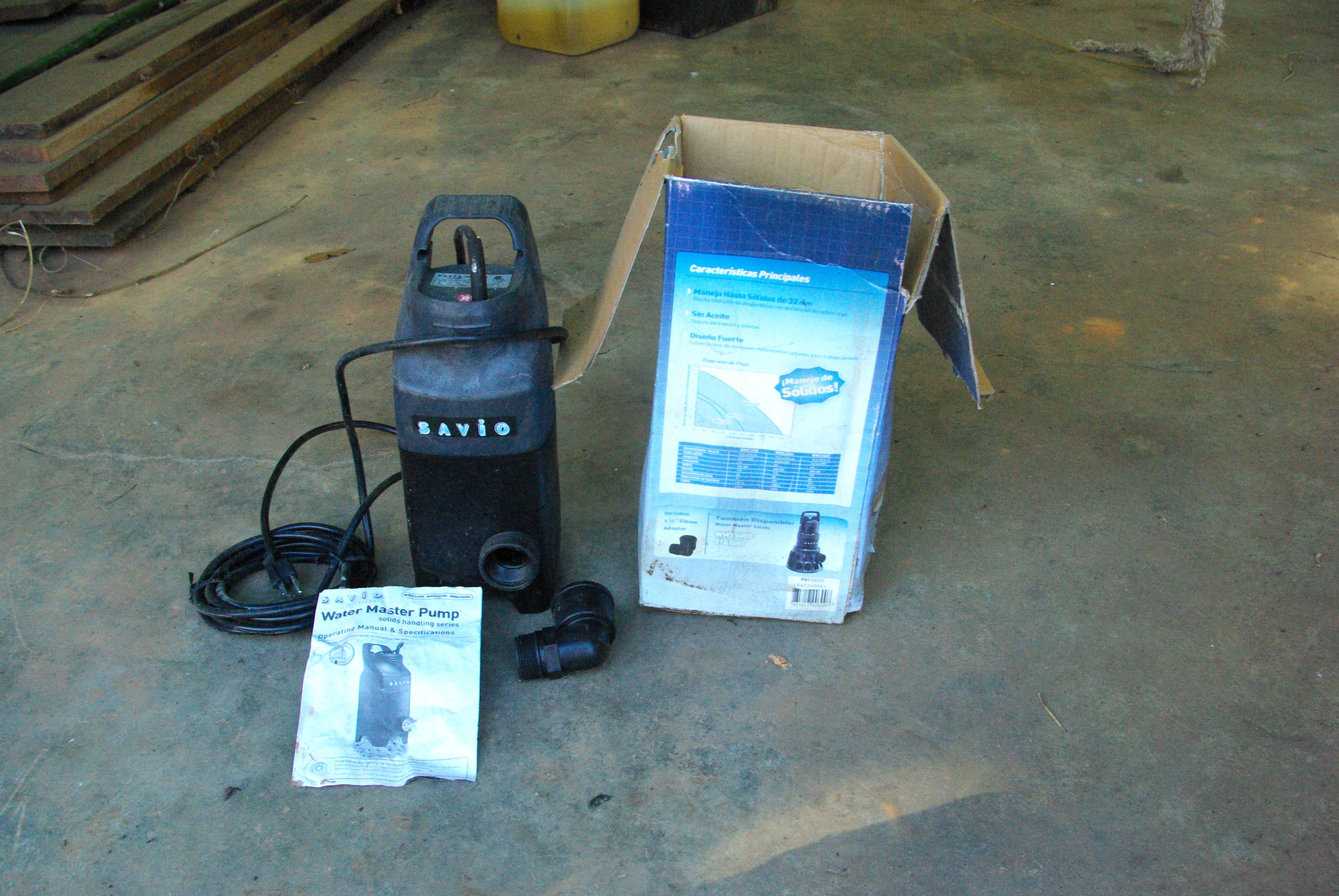 savio pond master pump with brochure savio pond master pump with brochure